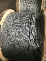 Funi metalliche in acciaio non zincato 13mm 6*19 IWRC